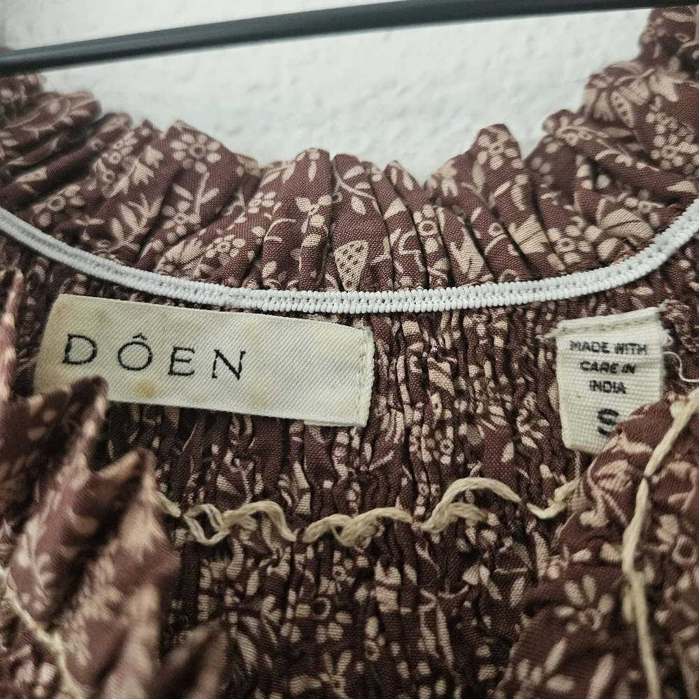 Doen Isidore dress in terra garden bloom, small - Picture 10 of 12